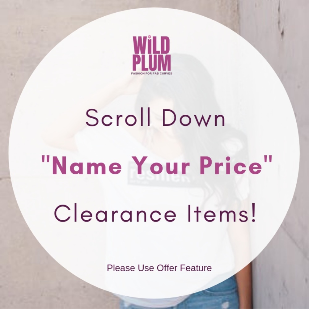 "Name Your Price" Clearance Sale
